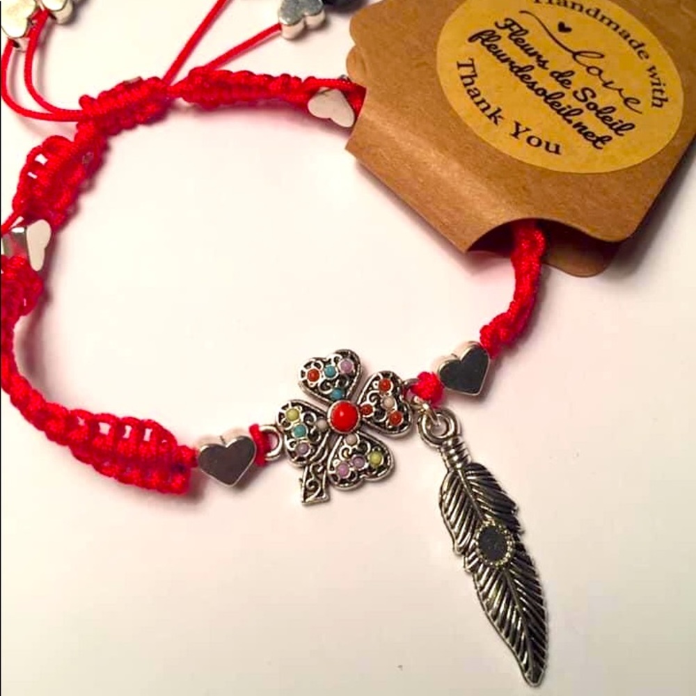 Four leaf clover bracelet